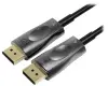 Cable de conexión óptica DisplayPort 1.4 PremiumCord con conectores chapados en oro, 15 m. Cable de conexión óptica DisplayPort 1.4 PremiumCord con conectores chapados en oro, 15 m.