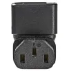 Adaptóir cumhachta NEDIS ó IEC-320-C14 go IEC-320-C13 uillinneacha 90 ° dubh thumbnail (3 of 3)