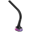 Lampada da tavolo a LED IMMAX CORELLA ricarica Qi 7W 5V 2.1A retroilluminazione RGB dimmerabile USB nero + elementi argento thumbnail (4 of 6)