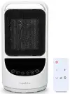 Ventilateur à air chaud intelligent NEDIS Wi-Fi 1500 W, 2 réglages de température, affichage rotatif, blanc Ventilateur à air chaud intelligent NEDIS Wi-Fi 1500 W, 2 réglages de température, affichage rotatif, blanc
