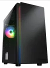 COUGAR PC-Gehäuse Purity RGB Schwarz Mini Tower TG Frontpanel ARGB-Streifen 1 x ARGB-Lüfter 3 mm TG Linkes Panel thumbnail (4 of 17)