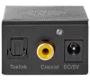 NEDIS digital audio converter input 1x digital RCA 1x TosLink output 1x (2x RCA) 1x 3.5 mm black thumbnail (2 of 7)