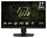 MSI MAG 272QPF E20 27" 2560x1440 IPS 0.5ms 200Hz 300cd m2 1000:1 HDMI DP VESA PIVOT fekete (1 of 6)