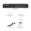 Ubiquiti EdgeRouter 4 – 3x Gbit RJ45 port 1x SFP port 4-tuumaline 1 GHz protsessor 1 GB DDR3 RAM thumbnail (5 of 5)