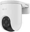 Câmera IP EZVIZ H8c PoE 2K PTZ Wi-Fi 3Mpix proteção Lente IP65 4mm H.265 Iluminação IR até 30m branco