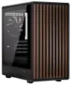 Krux kućište Helio microATX 1x120mm ventilator USB 3.0 USB-C drveni dizajn crno Krux kućište Helio microATX 1x120mm ventilator USB 3.0 USB-C drveni dizajn crno