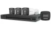 EZVIZ X5K PoE KIT bullet 8Mpix 1x 8CH NVR X5K 4x IP-kamera H3K HDMI VGA USB LAN SATA + 2TB HDD