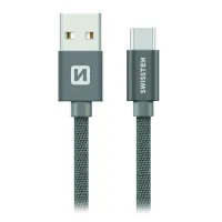 Swissten Data Cable Textile Usb Usb-C 0,2 M Сив Swissten Data Cable Textile Usb Usb-C 0,2 M Сив (1 of 1)