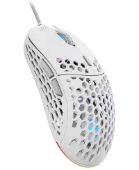 SPC Gear gaming mouse LIX+, wired, optical, PMW3360, 800-12000dpi, 1000Hz, 6 buttons, RGB, USB, white SPC Gear gaming mouse LIX+, wired, optical, PMW3360, 800-12000dpi, 1000Hz, 6 buttons, RGB, USB, white (1 of 7)