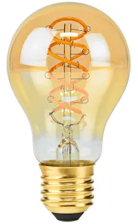 NEDIS LED žarnica E27 A60 38 W 220 V 250 lm 2100 K zatemnljiva ekstra topla bela retro stil (1 of 3)