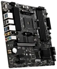 MSI B550M PRO-VDH WiFi B550 AM4 4x DDR4 DIMM 2x M.2 VGA HDMI DP WiFi mATX MSI B550M PRO-VDH WiFi B550 AM4 4x DDR4 DIMM 2x M.2 VGA HDMI DP WiFi mATX (1 of 4)