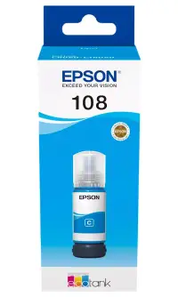 Epson rašalo kasetė T09C24A 108 EcoTank žydra Epson rašalo kasetė T09C24A 108 EcoTank žydra (1 of 7)