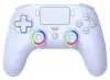 Kontroler do gier SUBSONIC by SUPERDRIVE BEZPRZEWODOWY KONTROLER LED PS5 PC Biały