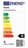 NEDIS Lámpara LED recargable 5VDC función táctil blanco frío cálido regulable 280 lm blanco thumbnail (7 of 7)