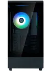 Zalman skříň P10 Black miniT 1x120mm fan ARGB USB 3.0 USB-C temperované sklo černá