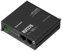 Routeur industriel Teltonika RUT276 double SIM Redcap 5G 1x LAN 1x WAN série RS232 485 WiFi 4 Routeur industriel Teltonika RUT276 double SIM Redcap 5G 1x LAN 1x WAN série RS232 485 WiFi 4 (1 of 5)
