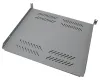 XtendLan polica 400 mm univerzalna 1U 25 kg zmogljivosti siva