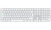 Apple Magic Keyboard with Touch ID (2024) with Numeric Keypad White Keys USB-C Wireless CZ Layout