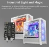 Корпус ПК COUGAR DUOFACE Pro RGB White Mid Tower TG и передняя панель Airflow с 4 вентиляторами ARGB TG, левая панель thumbnail (24 of 31)