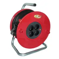 Rolă de cablu prelungitor Akyga Brennensthul 4x 3x1.5mm IP20 3.7kg 25m Rolă de cablu prelungitor Akyga Brennensthul 4x 3x1.5mm IP20 3.7kg 25m (1 of 1)