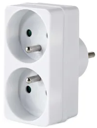 NEDIS power strip 2x socket type E (with pin) 250 V AC 50 60 Hz 16 A 3500 W white NEDIS power strip 2x socket type E (with pin) 250 V AC 50 60 Hz 16 A 3500 W white (1 of 4)