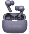 CANYON OnGo 10 ANC TWS-10 ANC+ENC slušalke z mikrofonom BT V5.3 BT8922F torbica 500mAh+40mAh Quickcharge vijolična