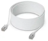 Câble de brassage Ubiquiti UniFi Premium 8 m, Cat6a Etherlighting blanc, longueur 8 m (1 of 2)