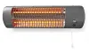 NEDIS bathroom heater consumption 1200 W adjustable thermostat 2 heat modes X4 gray thumbnail (2 of 7)