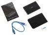 I-tec external box for HDD ADVANCE MySafe AluBasic 2.5" SATA SSD USB 3.0 black thumbnail (5 of 5)