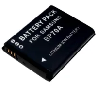 TRX Batterie Samsung BP70A 3,7V Li-Ion 1200 mAh TRX Batterie Samsung BP70A 3,7V Li-Ion 1200 mAh (1 of 2)