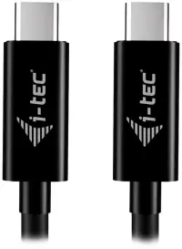 Cabo de carregamento USB-C i-tec de 1,8 m Cabo de carregamento USB-C i-tec de 1,8 m (1 of 7)
