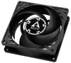 ARCTIC P8 PWM PST CO black fan 80mm PWM PST black