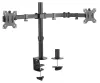 Neomounts FPMA-D550DBLACK Supporto display da tavolo 10-32" Morsetto VESA 100X100 capacità di carico 2x 8kg 2 display nero thumbnail (3 of 7)