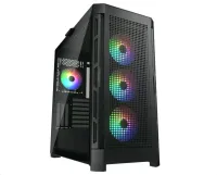 Carcasă PC COUGAR AIRFACE PRO RGB, turn mediu, neagră, panou de flux de aer, 3 ventilatoare ARGB de 120 mm, 1 ventilator ARGB de 120 mm, panou stânga TG Carcasă PC COUGAR AIRFACE PRO RGB, turn mediu, neagră, panou de flux de aer, 3 ventilatoare ARGB de 120 mm, 1 ventilator ARGB de 120 mm, panou stânga TG (1 of 24)