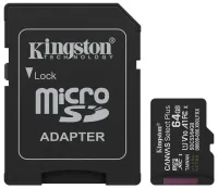 KINGSTON Canvas Select Plus Gen3 64GB microSDXC A1 do 100MB z adapterjem priložen KINGSTON Canvas Select Plus Gen3 64GB microSDXC A1 do 100MB z adapterjem priložen (1 of 3)