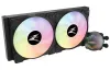 Vodní chladič CPU Zalman ALPHA28 Black 2 x 140 mm PWM ARGB černý