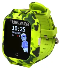 HELMER børneur LK 710 med GPS-lokalisering, touchskærm, 4G, IP67, nano-SIM, videoopkald, foto, Android og iOS, grøn HELMER børneur LK 710 med GPS-lokalisering, touchskærm, 4G, IP67, nano-SIM, videoopkald, foto, Android og iOS, grøn (1 of 2)