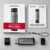 AXAGON memóriakártya-olvasó MicroSD SD CRE-SAC USB-A USB-C 3.2 Gen1 thumbnail (4 of 4)