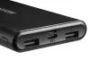 CANYON power bank PB-106B 10000mAh Li-polyInput 5V 2A (Micro-USB USB-C) Output 5V 2.1A (2xUSB-A) črna thumbnail (4 of 5)