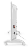 Θερμοστάτης NEDIS Wi-Fi Smart Convection Heater Glass Front Panel IP24 Power 2000W Λευκό thumbnail (2 of 5)