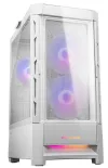COUGAR PC-behuizing DUOFACE Pro Wit Mid Tower Airflow Frontpaneel TG Linkerpaneel 2 x ARGB 140mm & 1x 120mm ventilatoren thumbnail (2 of 32)