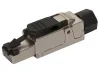 Konektor průmyslový univerzální RJ45 CAT6A STP samořezný SXRJ45-6A-STP-BK-SA