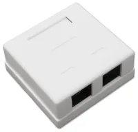 Soicéad balla neamhscáilithe 2x RJ-45 Cat5e le haghaidh brú isteach ag bun XtendLan (1 of 5)