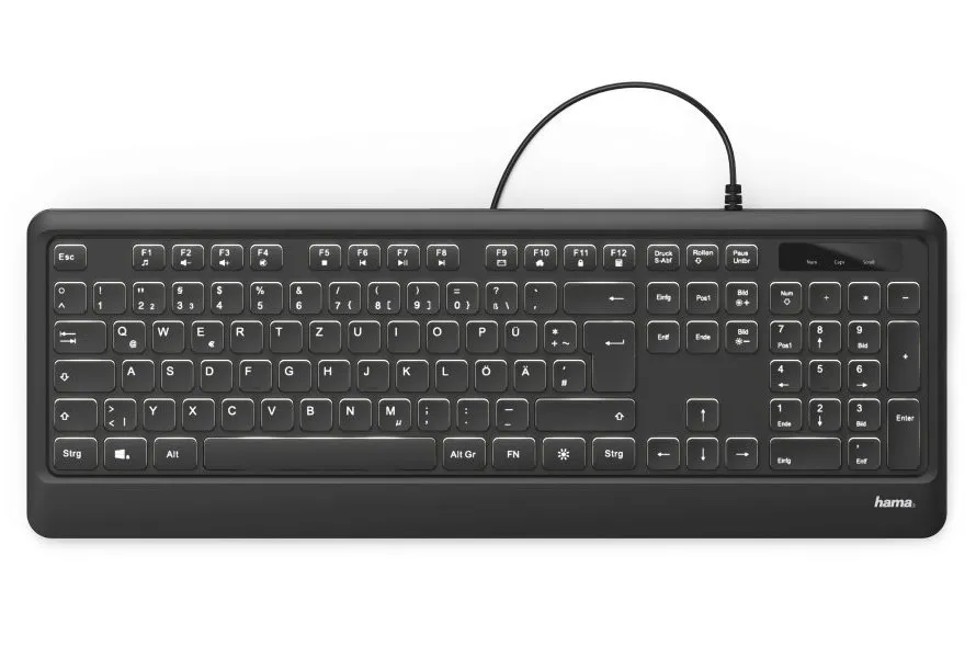 CHERRY KC 1000, Tastiera Cablata, Layout Italiano (QWERTY), Plug & Play