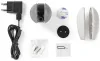 IP-камера NEDIS Wi-Fi для приміщень 1080p Micro USB MicroSD Cloud Tilt Нічне бачення Android iOS адаптер біло-сірий thumbnail (7 of 7)