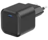 Swissten netværksadapter gan 1x usb-c 35w strømforsyning sort