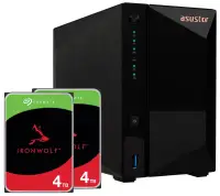 Asustor NAS AS3302T v2 2x HDDSEG1020 Asustor NAS AS3302T v2 2x HDDSEG1020 (1 of 5)