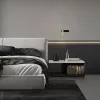 Lampada da parete LED di design IMMAX GOAL con interruttore USB 3W nero-oro thumbnail (5 of 8)