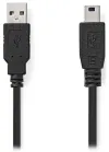 Kabel NEDIS USB 2.0 wtyk USB-A - wtyk USB Mini-B czarny 1m thumbnail (2 of 2)