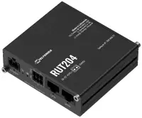 Routeur industriel Teltonika RUT204 : 1 port LAN, 1 port WAN, double SIM LTE, PoE, RS232, CAN-BUS, Wi-Fi 4.0 (1 of 5)